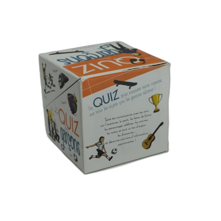 Le Quiz des Garçons - Larousse - Jeu de questions enfants Sports Dinos