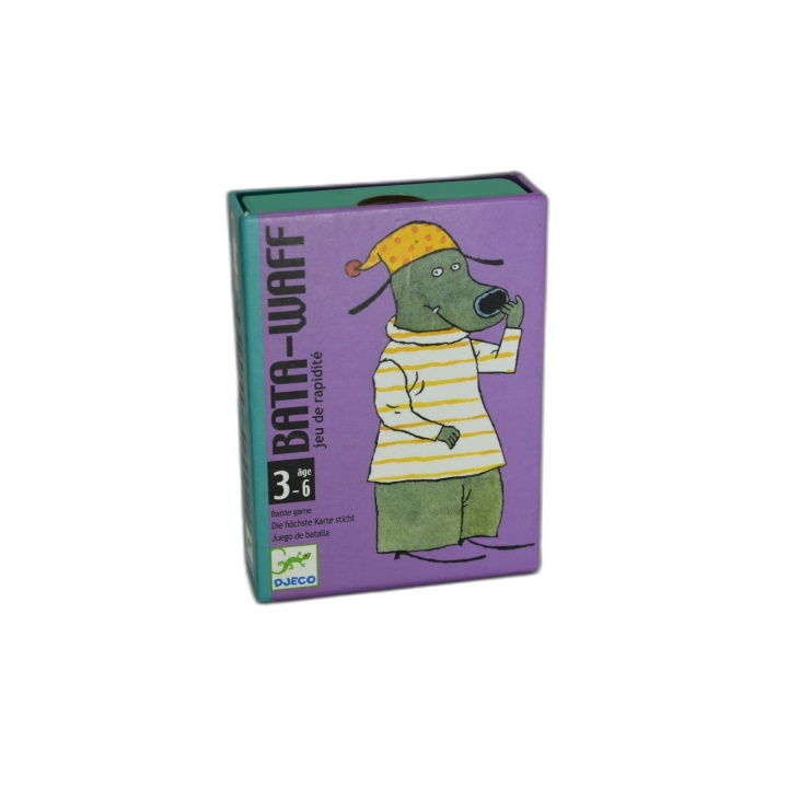 Bata-Waff Djeco - Jeu de Cartes Rapidité Enfants 3-6 ans - Occasion Co