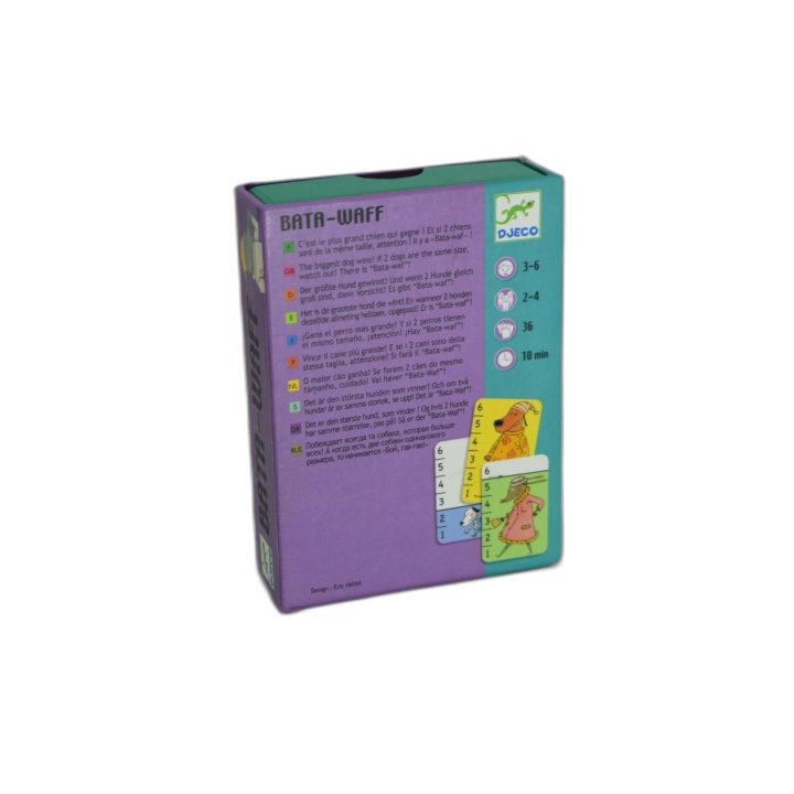 Bata-Waff Djeco - Jeu de Cartes Rapidité Enfants 3-6 ans - Occasion Co