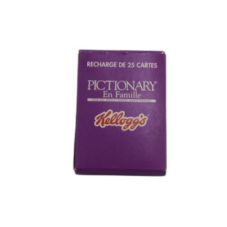 Pictionary En Famille Kellogg's - Recharge 25 Cartes - Jeu Dessin Fami