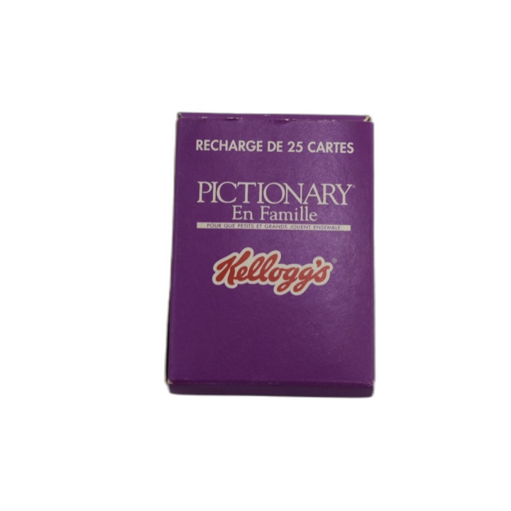 Pictionary En Famille Kellogg's - Recharge 25 Cartes - Jeu Dessin Fami