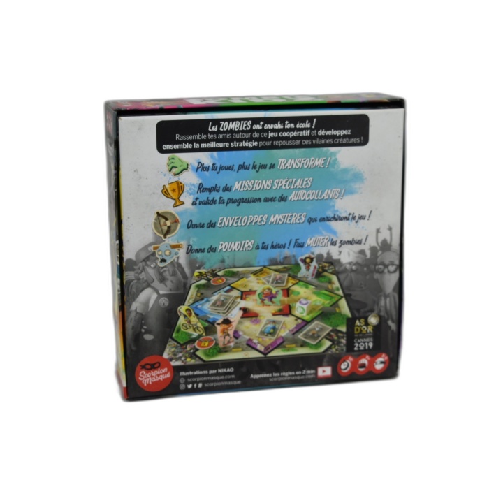 Zombie Kidz Evolution - Scorpion Masqué - Jeu Coopératif Évolutif 2-4