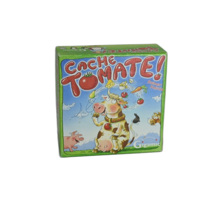 Cache Tomate ! - Gigamic - Reiner Knizia - Jeu de cartes enfants 2-5 j