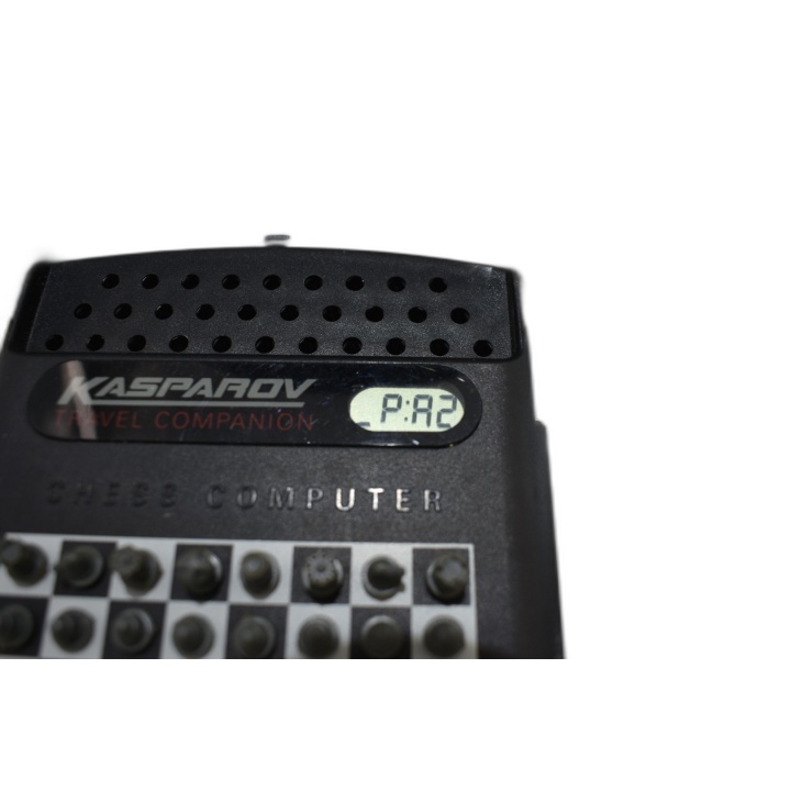 Kasparov Ordinateur Échecs Électronique Portable - Jeu Réflexion 1 Jou
