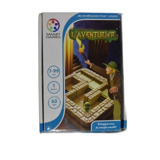 L'Aventurier Smart Games - Jeu Réflexion Solo 60 Défis - 7 ans+ - Occa