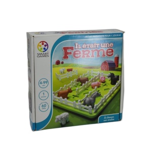 Il Était une Ferme - Smart Games - Jeu Réflexion Solo 60 Défis - 4-99