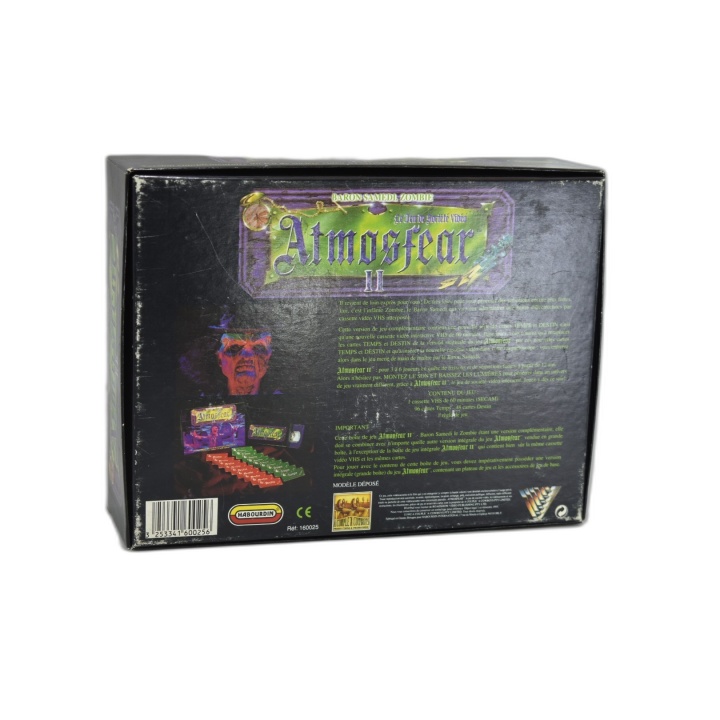 Atmosfear II Baron Samedi Zombie - Jeu Société Vidéo VHS - Extension O