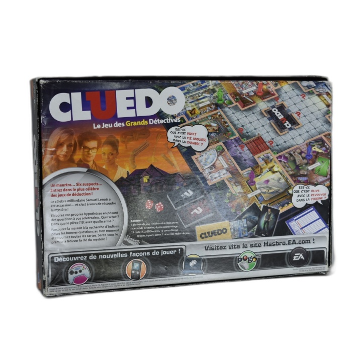 Cluedo - Hasbro - Jeu de Société Enquête 2-6 Joueurs - 8 ans+ - Occasi
