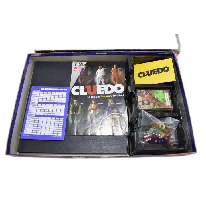 Cluedo - Hasbro - Jeu de Société Enquête 2-6 Joueurs - 8 ans+ - Occasi