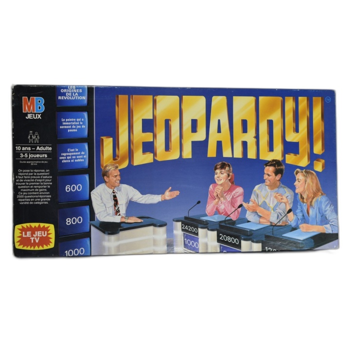 Jeopardy! - MB Jeux - Jeu de Quiz TV 3-5 Joueurs - 10 ans+ - Occasion