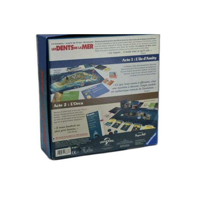 Les Dents de la Mer - Ravensburger - Jeu de Société Suspense 2-4 Joueu