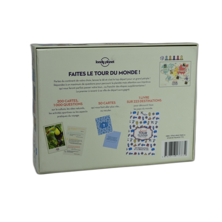Le Grand Tour du Monde Lonely Planet - Quiz 1000 Questions 5 Continent