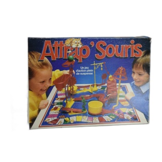 Attrap'Souris MB Jeux - Jeu d'Action et Réflexe 2-4 Joueurs - 5 ans -