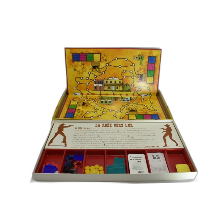 La Ruée Vers l'Or - Miro Jeux - Jeu de Société Western Vintage - Occas