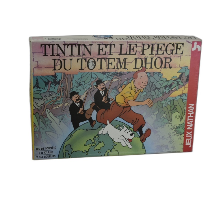 Tintin et le Piège du Totem Dhor - Jeux Nathan - Jeu Société 2-4 Joueu