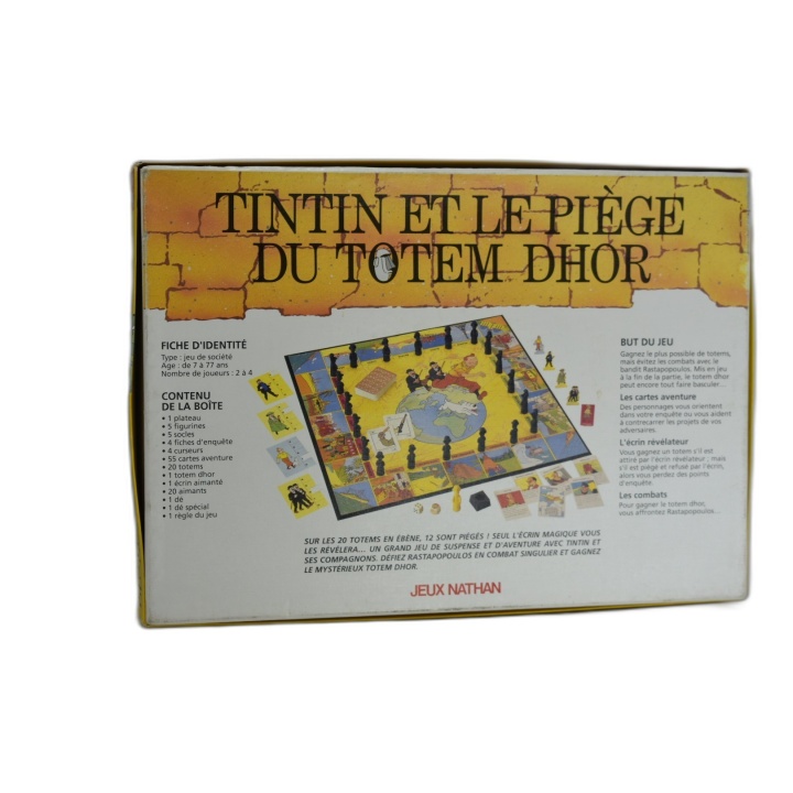Tintin et le Piège du Totem Dhor - Jeux Nathan - Jeu Société 2-4 Joueu