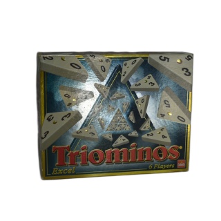 Triominos Excel 6 Players - Goliath - Jeu Dominos Triangulaires 1-6 Jo