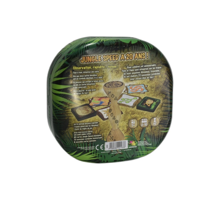 Jungle Speed 20 Ans Édition Limitée Boîte Métal - Tom & Yako - Jeu Réf