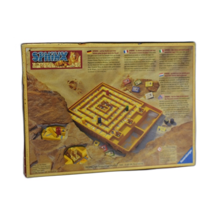 Sphinx - Ravensburger - Jeu Labyrinthe Pyramide 2-4 Joueurs - Dès 8 an