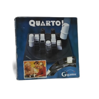 Quarto ! - Gigamic - Jeu de Stratégie Abstrait 2 Joueurs - Dès 8 ans -