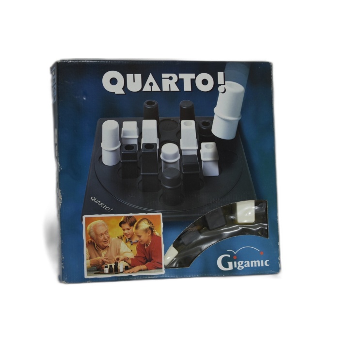 Quarto ! - Gigamic - Jeu de Stratégie Abstrait 2 Joueurs - Dès 8 ans -
