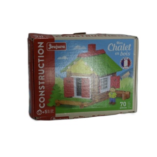 Jeujura My Little House - Jeu de Construction Bois 70 Pièces - Dès 5 a