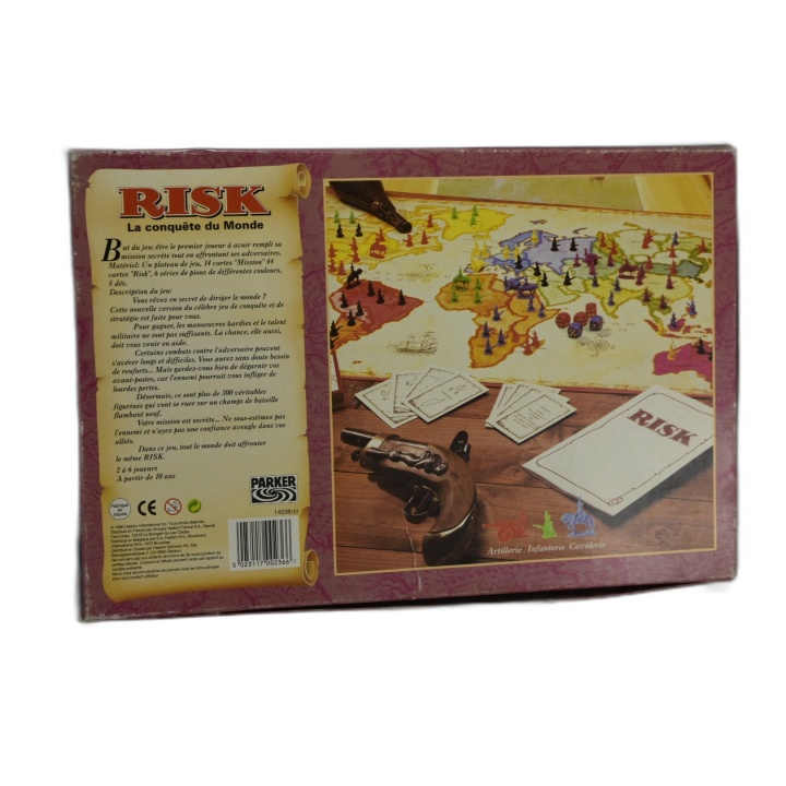 Risk La Conquête du Monde - Parker - Jeu Stratégie 2-6 Joueurs - 10 an
