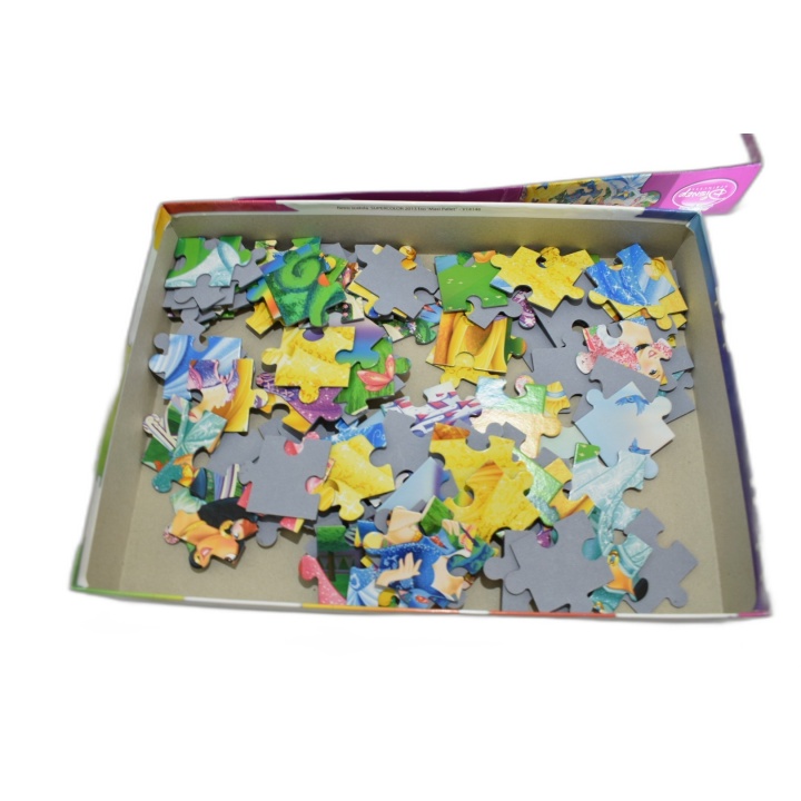 Puzzle Disney Princesses - Clementoni Super Color Maxi 104 pièces - 3