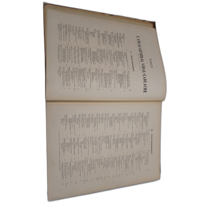 Atlas Général Vidal-Lablache - Histoire et Géographie - Librairie Arma