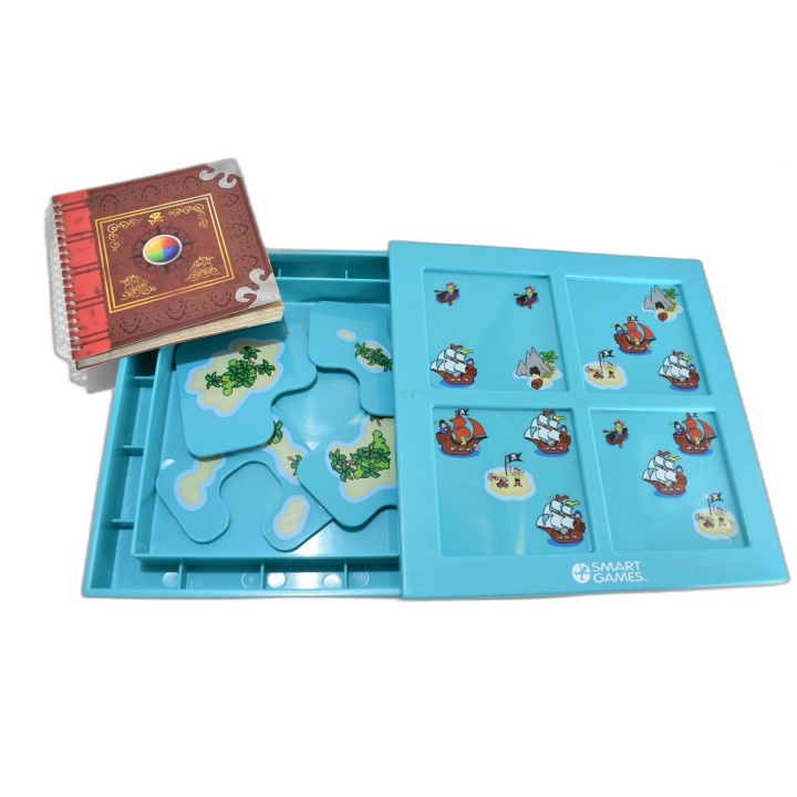 Pirates Cache Cache - Smart Games - Jeu Réflexion 1 Joueur - Dès 5 ans