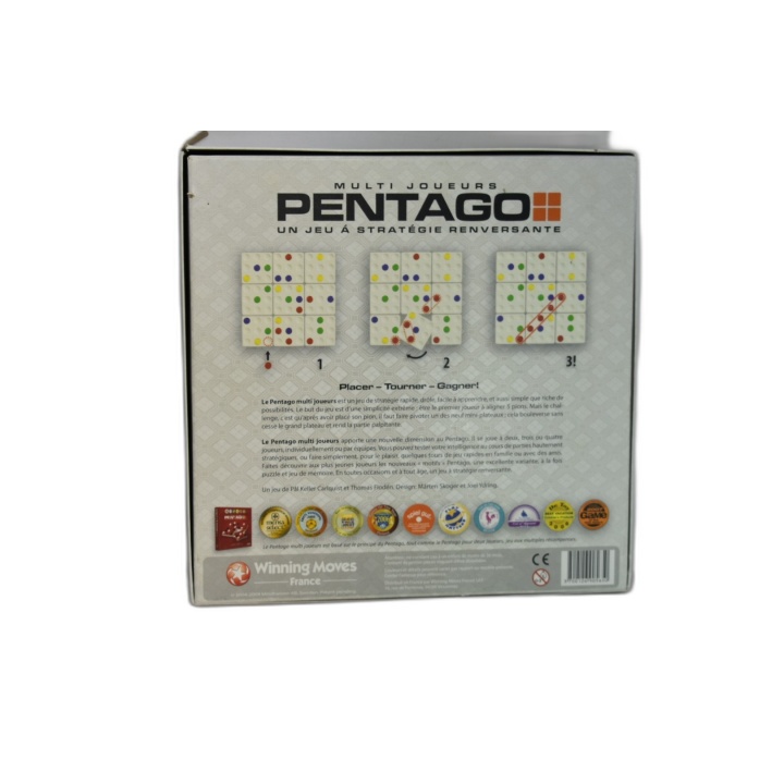 Pentago Multi Joueurs - Winning Moves - Jeu Stratégie 2-4 Joueurs - 6