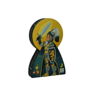 Djeco Puzzle Chevalier Pleine Lune 36 pièces - Enfant 4 ans+ - Occasio