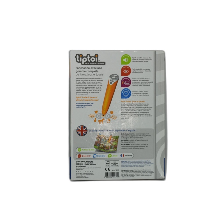 Tiptoi Mon Premier Livre Vocabulaire Anglais - Ravensburger - Livre In