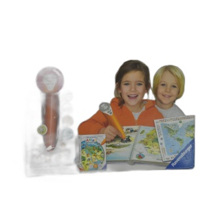 Tiptoi Coffret Complet Ravensburger - Lecteur Interactif + Atlas + Pla