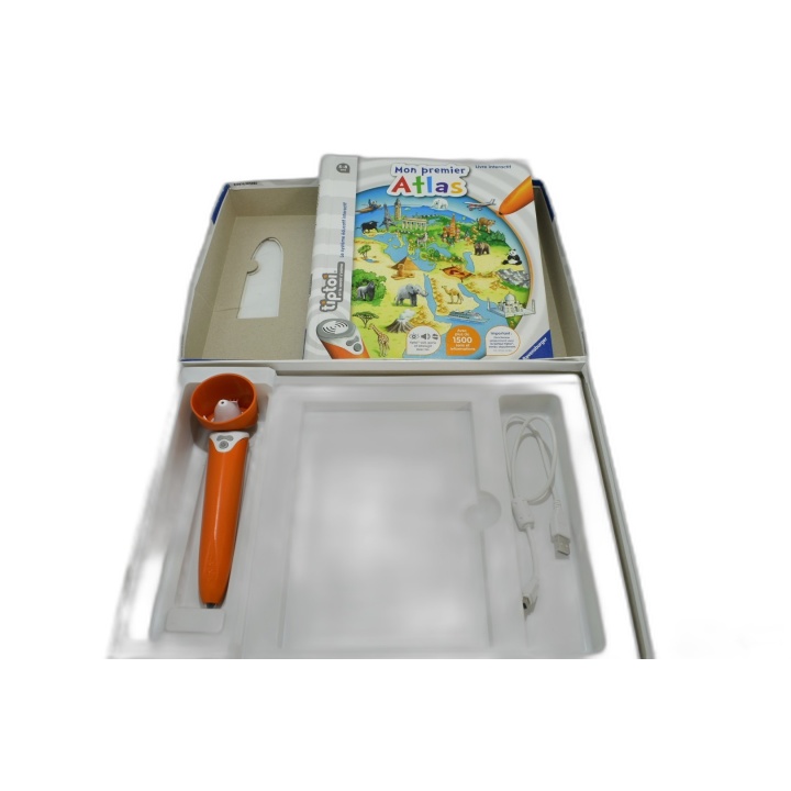 Tiptoi Coffret Complet Ravensburger - Lecteur Interactif + Atlas + Pla