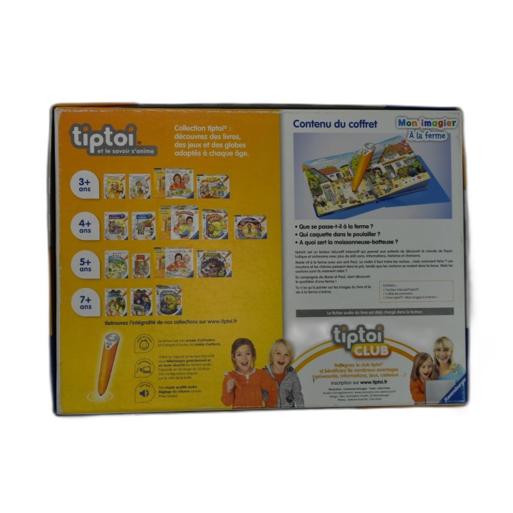 Tiptoi Coffret Complet Mon Imagier À la Ferme - Ravensburger - Lecteur