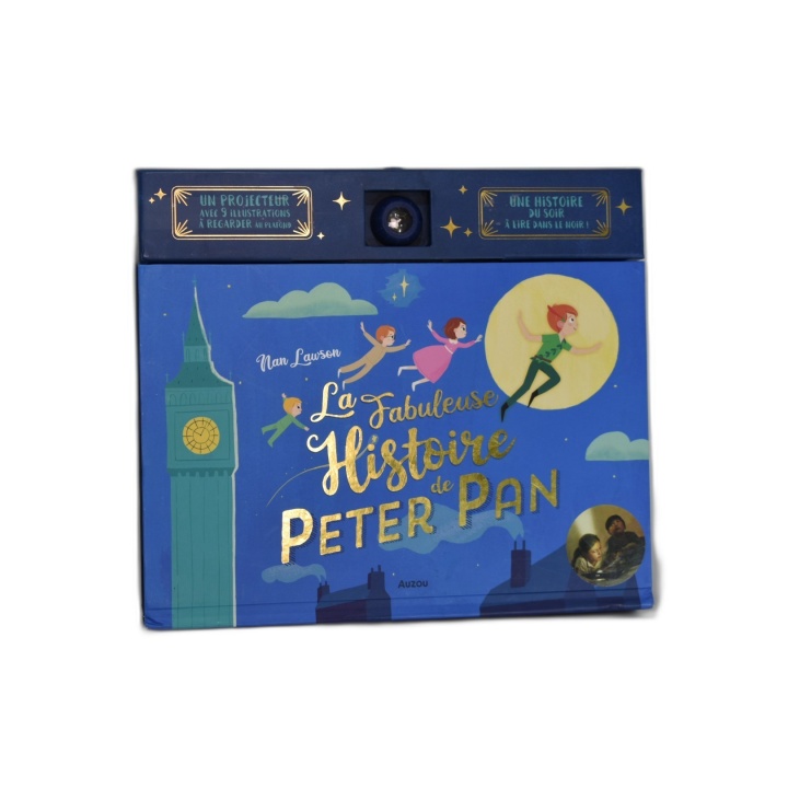 La Fabuleuse Histoire de Peter Pan - Auzou - Livre Projecteur Enfant 5
