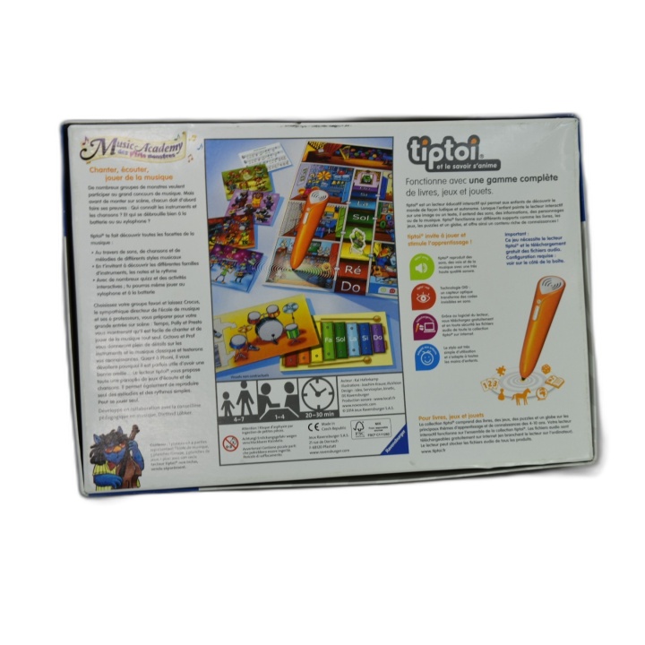 Tiptoi Music Academy des P'tits Monstres Ravensburger - Jeu Interactif