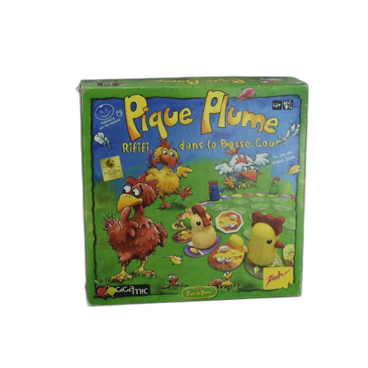Pique Plume Rififi dans la Basse-Cour - Gigamic/Zoch - Jeu Enfant 2-4