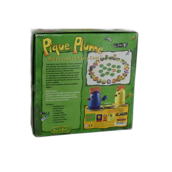Pique Plume Rififi dans la Basse-Cour - Gigamic/Zoch - Jeu Enfant 2-4