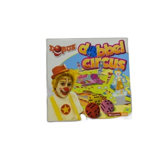 Dobbel Circus Studio 100 - Jeu de Dés Enfants 2-4 Joueurs - Dès 5 ans