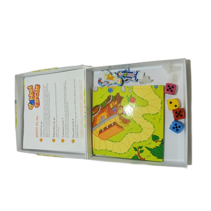 Dobbel Circus Studio 100 - Jeu de Dés Enfants 2-4 Joueurs - Dès 5 ans