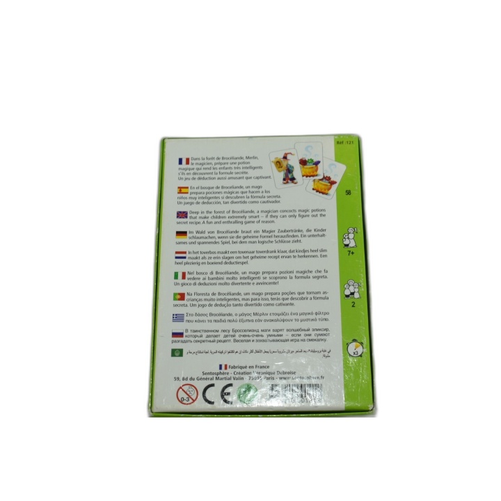 Potion Magique - SentoSphère - Jeu de cartes enfants - 2 joueurs+ - 6