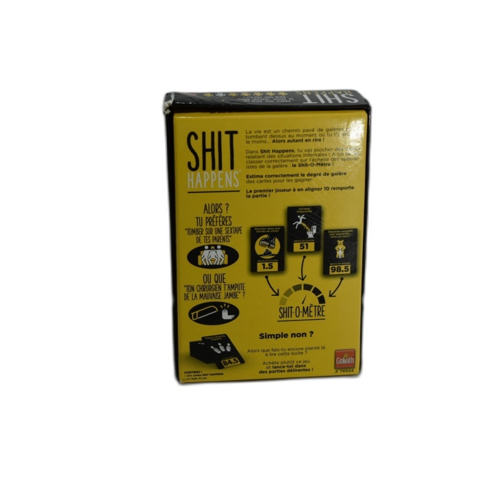 Shit Happens - Goliath - Jeu de Cartes Adultes 2+ Joueurs - 18 ans - O