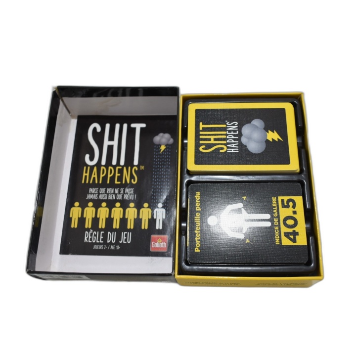 Shit Happens - Goliath - Jeu de Cartes Adultes 2+ Joueurs - 18 ans - O