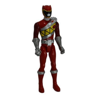 Figurine Power Rangers Rouge - Sentai Hero - Occasion Vintage Jouet Ar