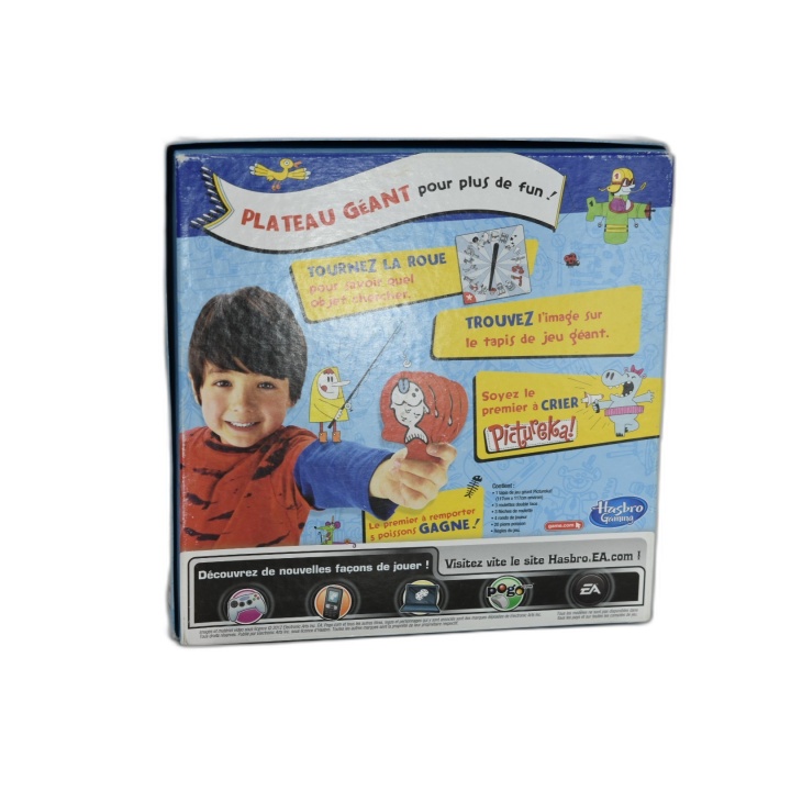 Pictureka Plateau Géant - Hasbro Gaming - Jeu Observation Enfants - Dè