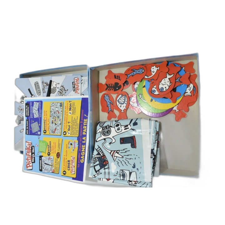 Pictureka Plateau Géant - Hasbro Gaming - Jeu Observation Enfants - Dè