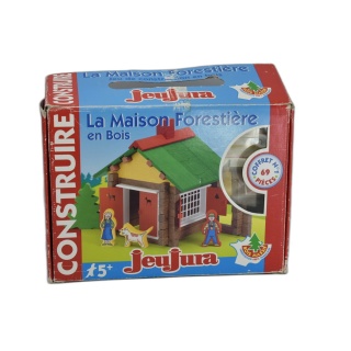 JeuJura La Maison Forestière en Bois 69 pièces - Construction Enfant 5