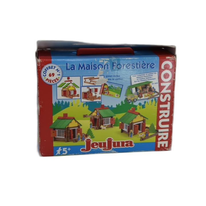 JeuJura La Maison Forestière en Bois 69 pièces - Construction Enfant 5